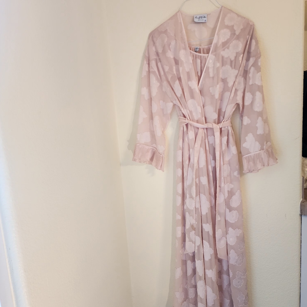 Vintage Mary McFadden Robe and Matching Gown